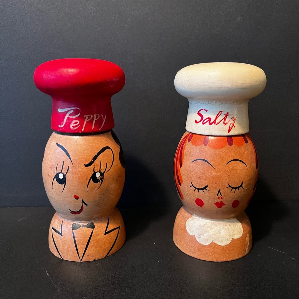 Vintage Salt and Pepper Shakers